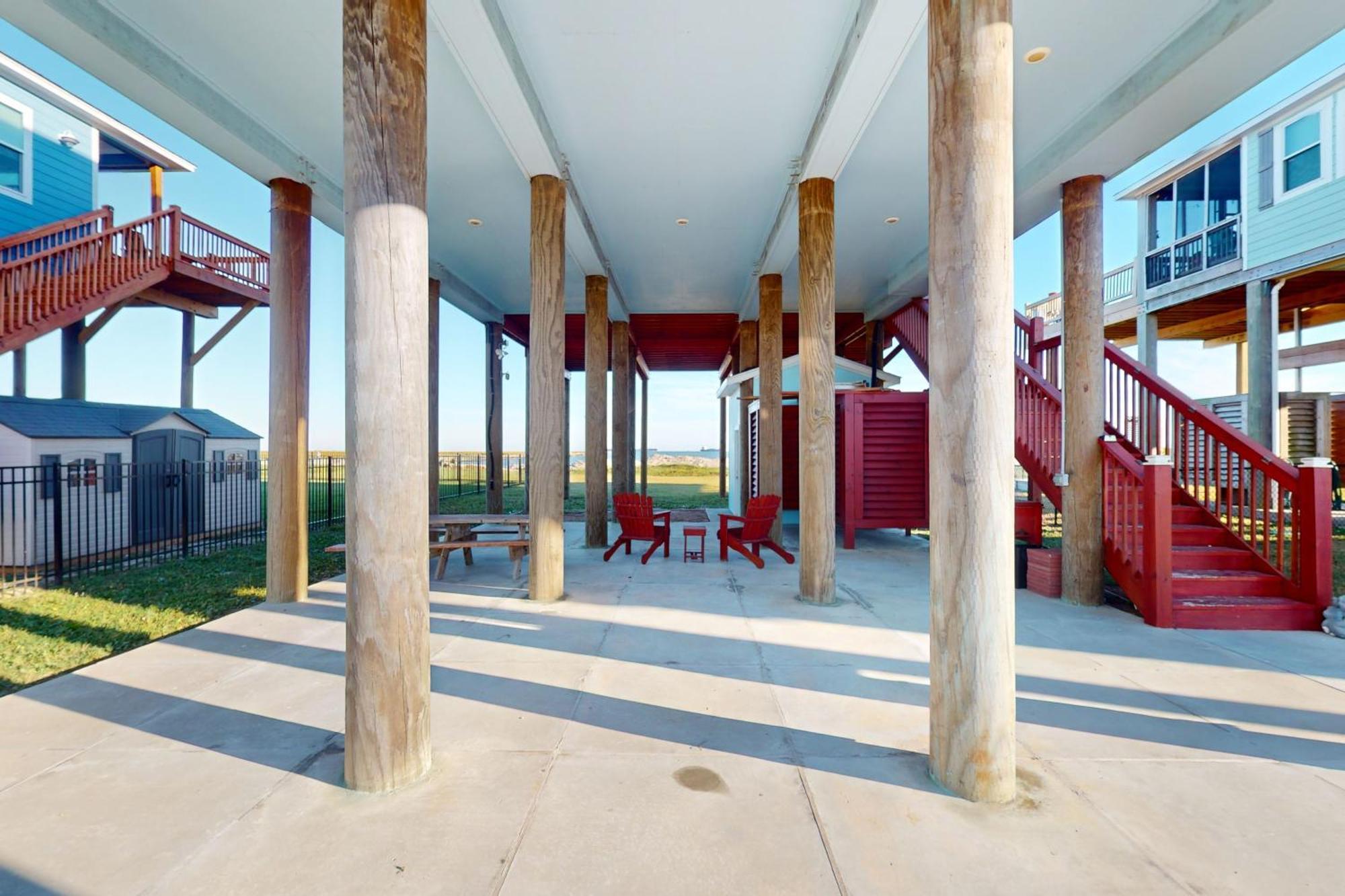 Villa Ocean Sea Port Bolivar Esterno foto